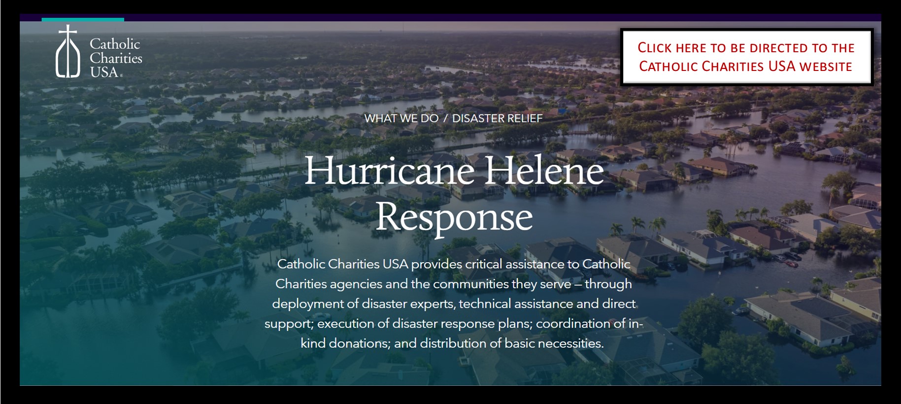 Catholic Charities Hurricane Relief